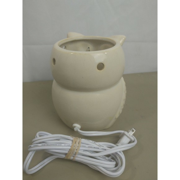 Intertek Ceramic Owl Night Light Nature Works with Bulb Tested and Works 7" - Picture 4 of 7